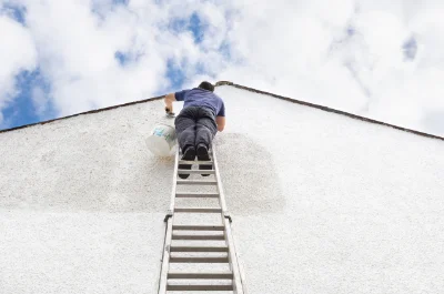 Peinture extérieure à Teyjat — façades et ravalement